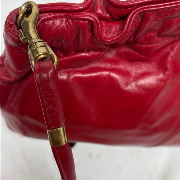 SAS Leather Clamshell Shoulder/Clutch - Picture 6 of 13